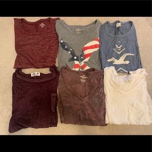 American Eagle & Holister Tees